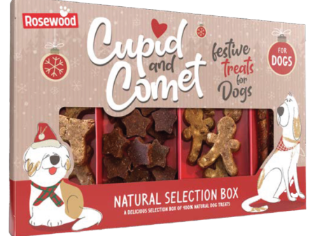 Cupid & Comet Christmas - Natural Selection Gift Box - Dog For Cheap