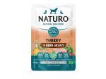 Naturo Adult Dog Food Grain & Gluten Free Turkey in Herb Gravy 100g x 12 For Sale