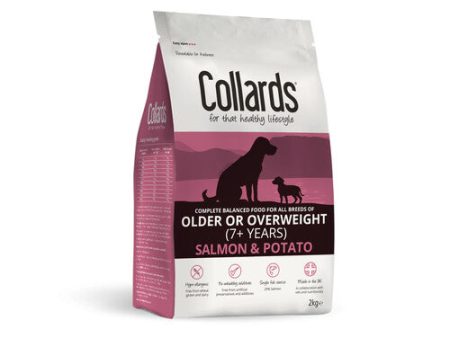 Collards Salmon And Potato Senior Dry Dog Food - 2kg Hot on Sale