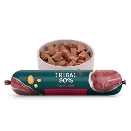 Tribal Fresh Dog Food 80% Duck Sausage 300g on Sale