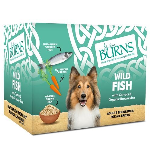 Burns Penlan Farm with Fish, Brown Rice and Vegetables Dog Pouches 6x400g Online