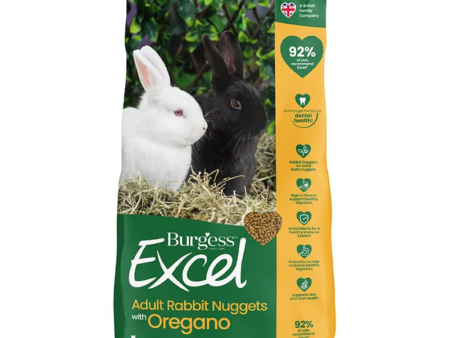 Burgess Excel - Adult Rabbit - Oregano Nuggets For Cheap