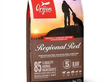 Orijen Regional Red Dry Dog Food Grain Free All Breeds & Life Stages 6kg Hot on Sale