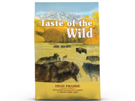 Taste of the Wild High Prairie Grain Free All Breeds Adult Dry Dog Food 12.2kg Online