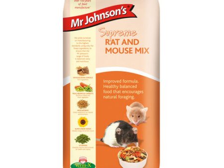 Mr Johnsons Supreme Rat and Mouse Mix Food 900g Sale