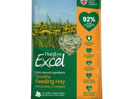 Burgess Excel Feeding Hay - Dandelion And Marigold Online now