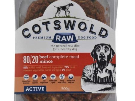 Cotswolds Adult Working Beef Mince Active 500g For Cheap