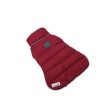 Doodlebone Puffer Jacket Punch & Burgundy Size 1-3 Online