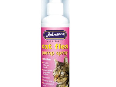 Johnsons Cat Flea Pump Spray 100ml For Discount