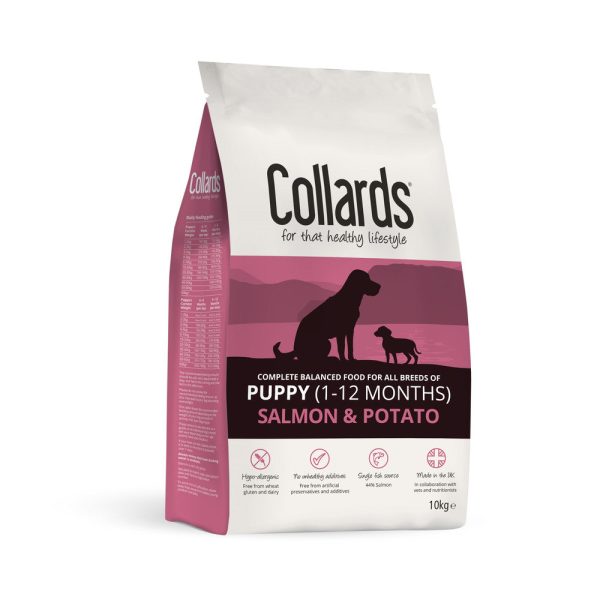 Collards Salmon And Potato Dry Puppy Food - 10kg Online Sale