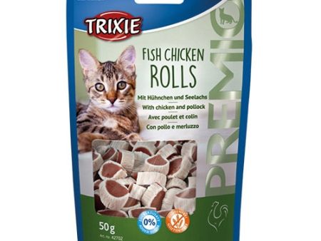 Premio Rolls with Chicken and Pollock Cat Treats 50g Discount