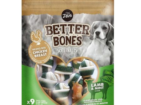 Zeus Better Bones - Lamb with Mint Chicken Wrapped Mini Bones Hot on Sale