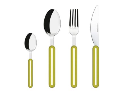 ViceVersa Offset Cutlery Set 24 green 16511 For Discount